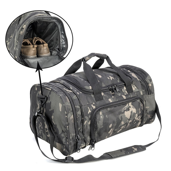 Patriot Oversized Duffel Bag Tactical Weekender Cabin Ready Travel Bag