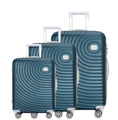 Expandable Hard Side Spinner Luggage Set, Three Pieces, 20/24/28 inches