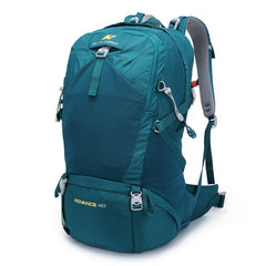 40L Traverse Hiking/Travel Backpack Hydration Backpack, Black/Blue/Teal