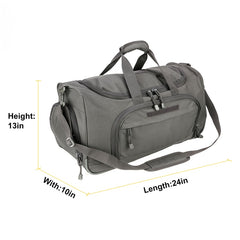 Multifunction Tactical Gym Bag Travel Duffel Bag, 1000D Nylon, One Size