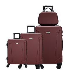 Vanguard 4-Piece Luggage Set 20/24/28 inches Spinner Cases & Handbag