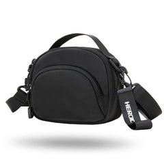 Men's Handbag Essentials Bag Mini Messenger Bag Crossbody Bag in Black