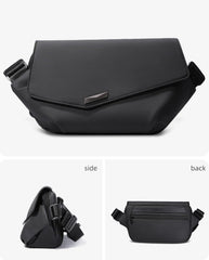 Fusion Pro Crossbody Bag Tablet Bag Messenger Bag Shoulder Bag in Black