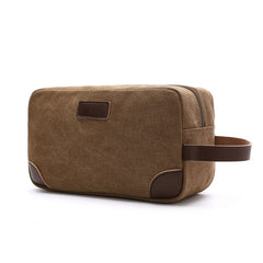 Stylish Canvas Clutch Bag Handbag Phone Pouch for Men & Women, One Size