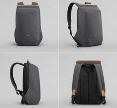 Sleek Tech Backpack with 15.6 inches Laptop Sleeve and USB Charging Port