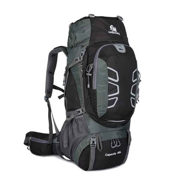 GEAR BACKPACK 60, Black, 60 l