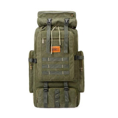 Tactical Mountain Expedition Backpack with Buckled Top Lid, Two Sizes