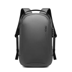 Laptop Carrying Backpack with USB Charging Port, Black/Gray, 15 inches