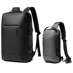 Waterproof Computer Backpack Anti-Theft Backpack with USB Charging Port