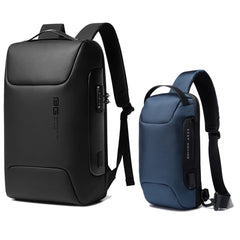 Waterproof Computer Backpack Anti-Theft Backpack with USB Charging Port