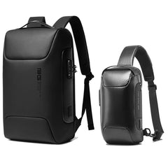 Waterproof Computer Backpack Anti-Theft Backpack with USB Charging Port