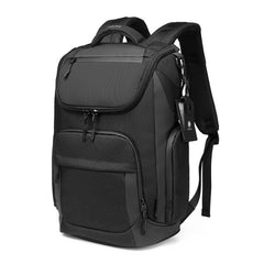 Business Backpack with Zipper Closure 15.6 inches Computer Carrying Pack