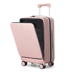 20 inches Hard Side Carry-On Wheeled Luggage Business Rolling Suitcase