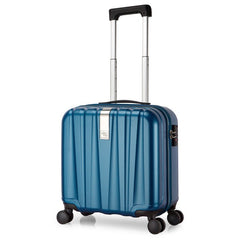 Polycarbonate Cabin Rolling Luggage with Lockable Zippers 16/18 inches