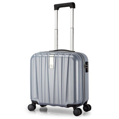 Polycarbonate Cabin Rolling Luggage with Lockable Zippers 16/18 inches