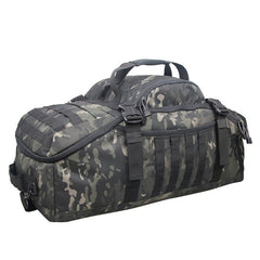 Large Hybrid Military Duffel Bag Backpack Waterproof Tactical Molle Bag