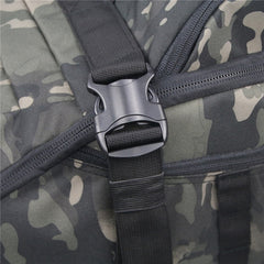 Large Hybrid Military Duffel Bag Backpack Waterproof Tactical Molle Bag