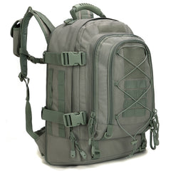 Large Waterproof Assault Backpack with Molle System 60 Liters, One Size