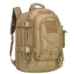 Large Waterproof Assault Backpack with Molle System 60 Liters, One Size