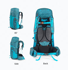 45L 55L 65L Waterproof Outdoor Backpack for Trekking/Hiking, Three Sizes