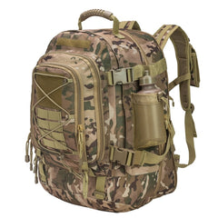 Large Waterproof Assault Backpack with Molle System 60 Liters, One Size