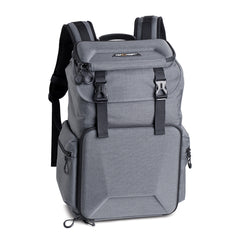 Shockproof Lid Backpack with Zippered Compartment for Camera and Lens