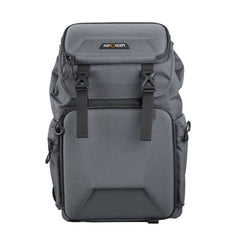 Shockproof Lid Backpack with Zippered Compartment for Camera and Lens